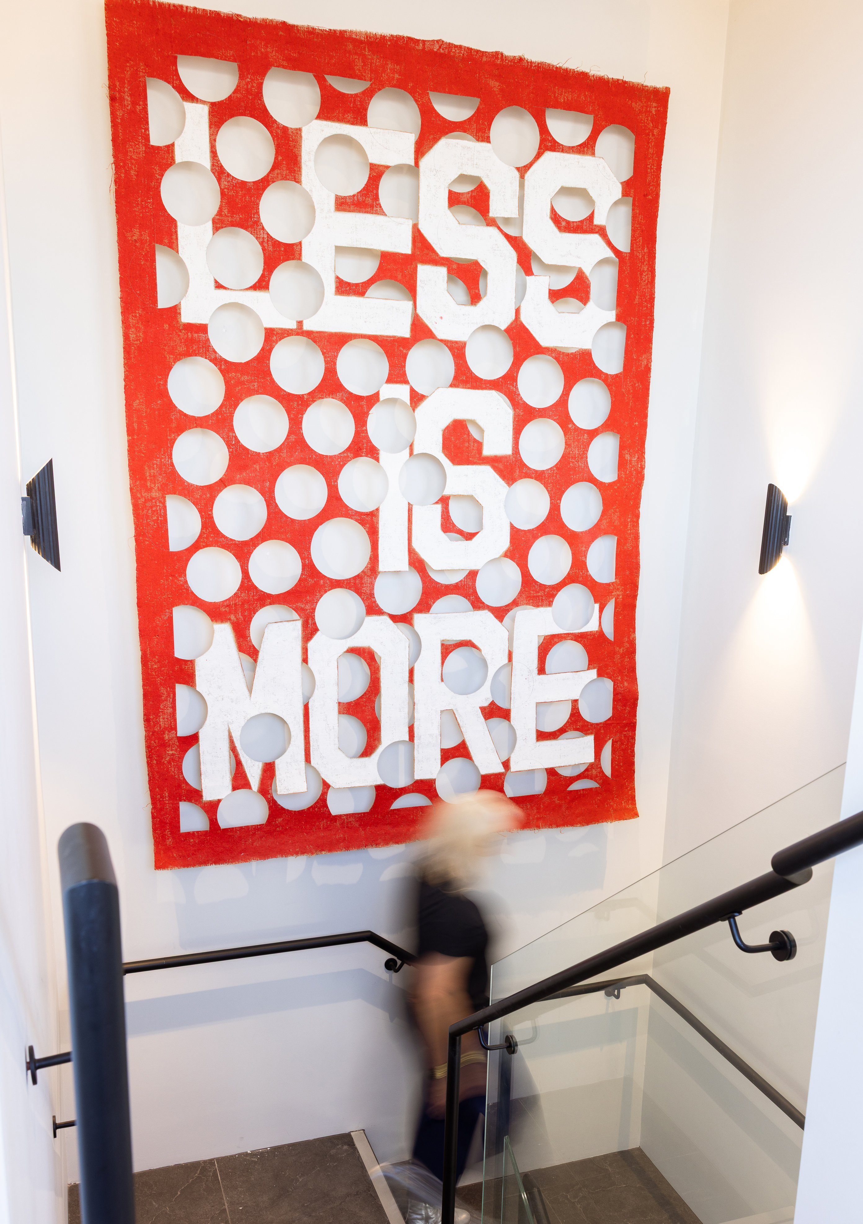 Installation view, Artbank client Kervale featuring artwork by Rose Nolan, 2025. Photo: Gemma Thomas.