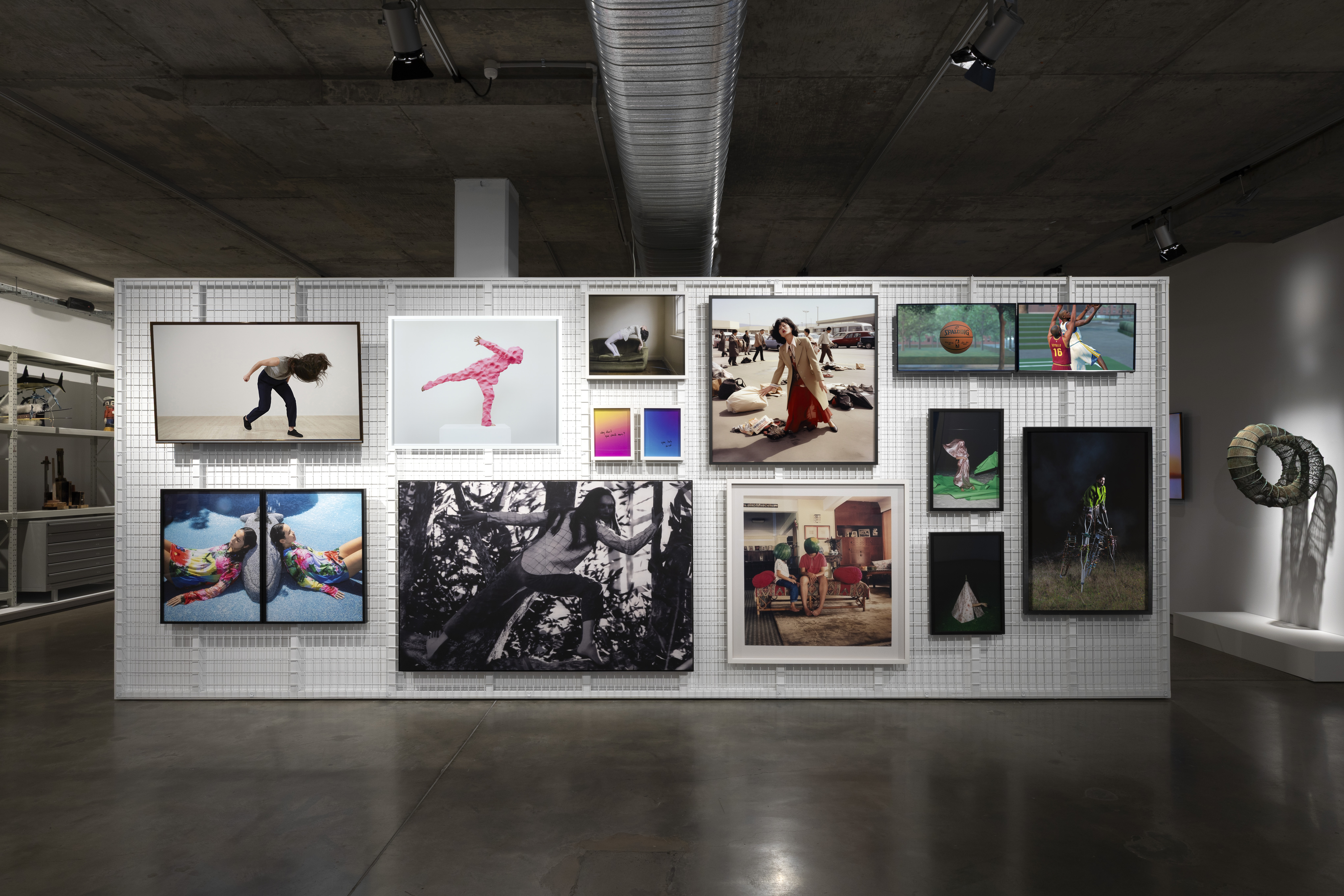 Installation view, 'A gestural drift' exhibition curated by Sara Oscar, Artbank Window, Sydney, 2025. Photo: Jessica Maurer