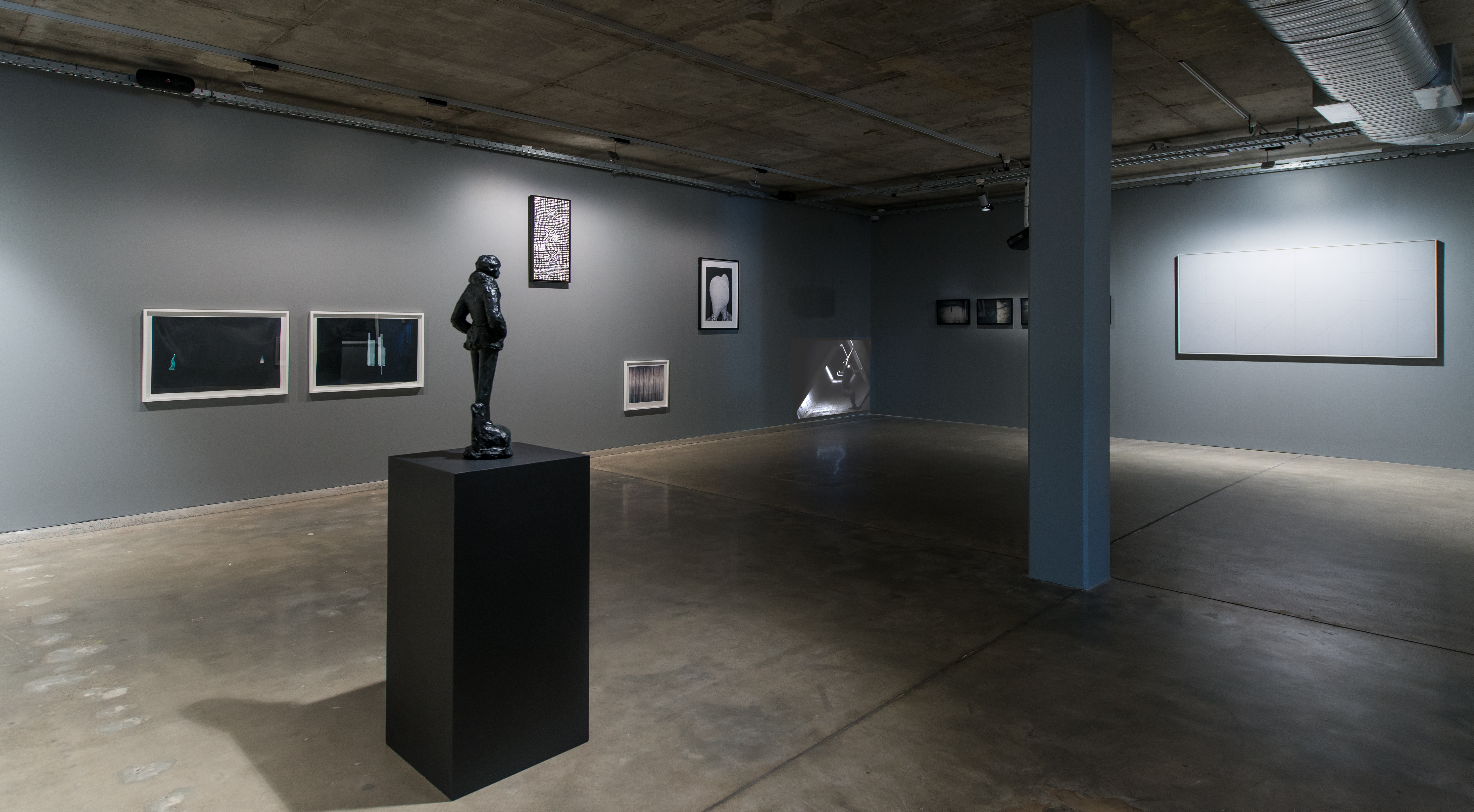 Installation view, 'Grey Matter' exhibition curated by Mark Feary, Artbank Sydney, 2015. Photo Images For Business Pty Ltd.