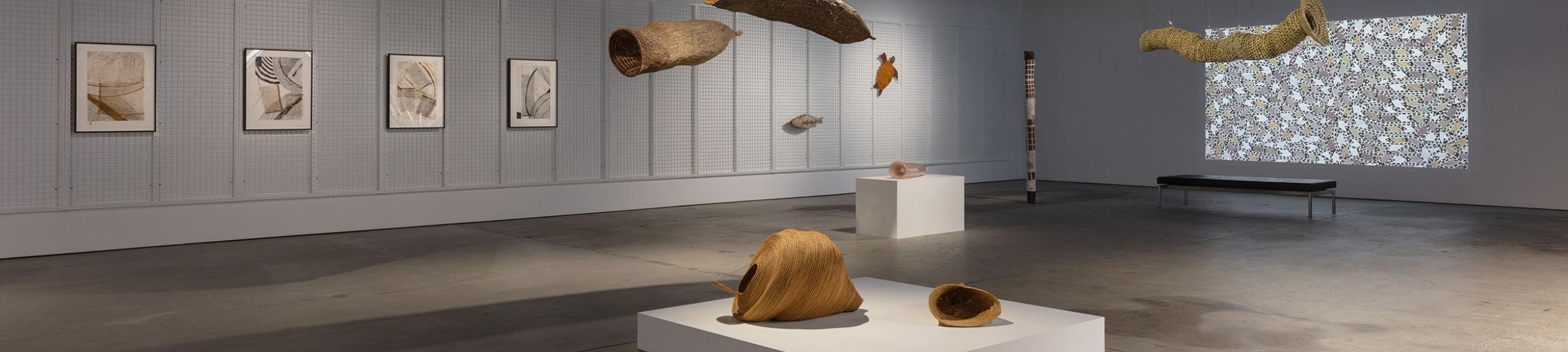 Install of 'Catch' Show - Christian Capurro