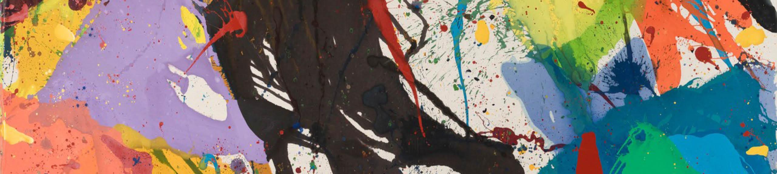 Detail of Sydney Ball, 'Absaroka Light', 1973, Enamel and synthetic polymer paint on canvas. Photo courtesy of Artbank.